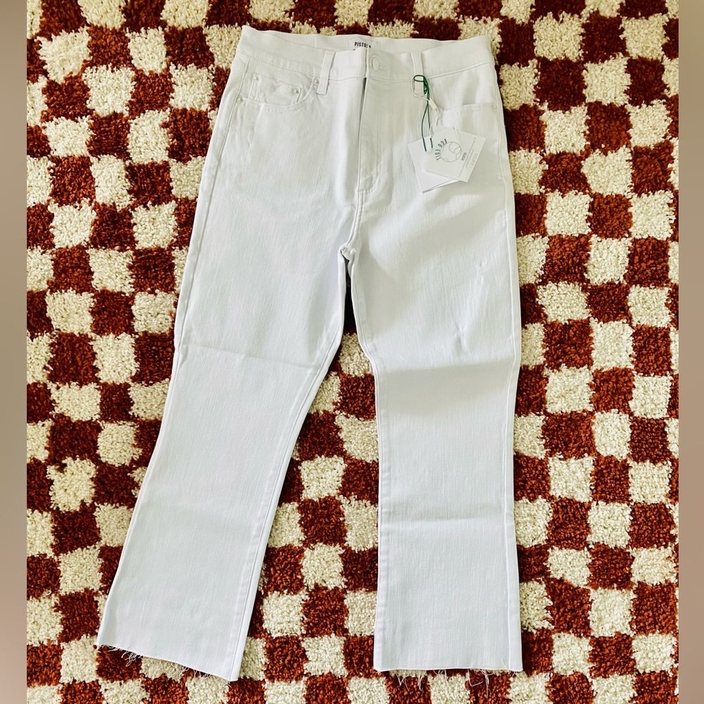 BRAND NEW Pistola Boot Cut White Jeans - Size 30